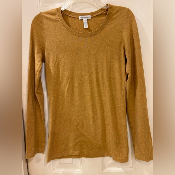 FREE with purchase: Ambience Apparel, Long Sleeve Tee, Mustard Gold, Sz M - Picture 7 of 12